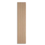 Light pine wood slatted panel
