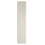 Pale birch wood slat panel.